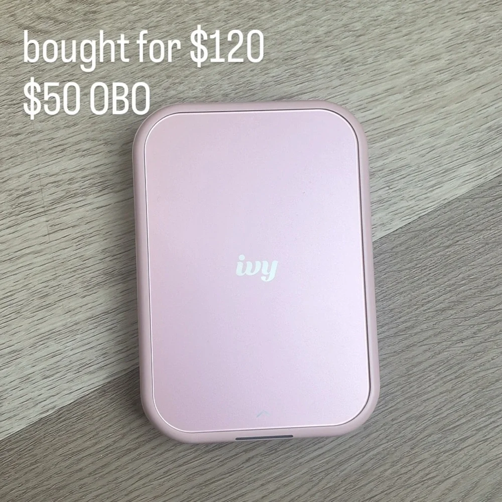 Canon Ivy Pink Portable Printer - Picture 1 of 1